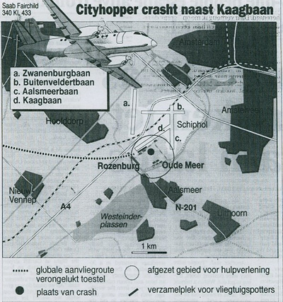 kaartje Rotterdams Dagblad 5 april 1994